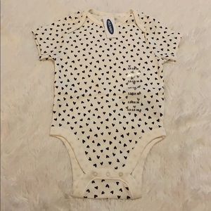Printed Baby Bodysuit